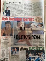 HAFTA SONU GAZETESİ - DOĞUM GÜNÜ HEDİYESİ (TURKİSH - NEWSPAPER) - TAM TAKIM 24 SAYFADIR - 12 AĞUSTOS 1998 - Sayı: 32 -Alper Önal-Sibel Özcan-Sevgi Yavuz-Seren Serengil-Yasemin Kozanoğlu-Gökhan Bilik-Tuncer Öztarhan-Demet Kapani-Sezen Aksu-Ahmet-Hakan Peker-Burcu-Bahattin Özbek-Deniz Çimen-Pınar Aylin-Mert Tokatlıoğlu-Muazzez Ersoy-Turgut Altınok-Sibel Can-Serdar Ortaç-Toschak-Tarkan-Mahsun Kırmızıgül-Ece Erken-Bülent Ersoy-Nurseli İdiz-Zerrin Özer-Mine Koşan-Doğuş-Zara-Gökhan Mete-İbrahim Erkal-Suat Suna-Yaşar Ocalan-Cem Adler-Barış-Sibel Gökçe-Dilek Balkanlı-Tansu Çiller-Muazzez Abacı-Faruk Bildirici-Erdal Acar-Demet Şener-Emel Yıldırım-Mustafa Topaloğlu-Özlem Savaş-Rüya Ersavcı-Aysun Başar-Vahdet Vural-Birgül Hanım-Karahan Çantay-Kayahan-Hülya Avşar-Cenk Koray-Serpil Çakmaklı-Yalçın Dümer-Merve