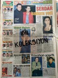 HAFTA SONU GAZETESİ - DOĞUM GÜNÜ HEDİYESİ (TURKİSH - NEWSPAPER) - TAM TAKIM 24 SAYFADIR - 26 AĞUSTOS 1998 - Sayı: 34-Tarkan-Sibel Can-Hakan Ural-Samim Değer-Ebru Gündeş-Ömer Durak-Salih Keçeci-Hande Ataizi-Aytaç Arman-Semih Sergen-Burak Kut-Metin Arolat-Serdar Ortaç-Ateş Çelik-Yıldız Tilbe-Meltem Cumbul-Özlem Uçar-Kayahan-Mine Koşan-İbrahim Erkal-Özcan Deniz-Nesrin Moralıoğlu-Binnaz Avcı-Ali Sefa-Erdoğan Tuna-Suzan Avcı-Türkan Özen-Sezen Aksu-Zuhal Olcay-Türkan Şoray-Selçuk Yöntem-Tuncay Başaran-Cindy Crawford-Tülin Şahin-Mehmet Ali Erbil-Ceyda Düvenci-Özlem Yıldız-Helin Avşar-Semra Özal-Yılmaz Morgül-Feriha Tuncel-Erol Duygu Kataş-Mustafa Topaloğlu-Özlem Tekin-Yonca Evcimik-Barış Kocaoğlu-İlyas Salman-Zerrin Özer-Kerim Tekin-Nurdan Torun-Hakan Peker-Nefise Karatay-Altar Sarıoğlu-Müzeyyen Senar-Sezen Aksu-Levent Yüksel-Nilüfer-Vedat Türkali-Yüksel Sengül-Kaan Girgin-Ceyda Düvenci-Özlem Uçar-Ercan Saatçi-Reyhan Karaca-Yeşim Kutluata-Başak Demirdağ-Melisa Düven-VJ Deniz Joy-Haluk Kaya-At