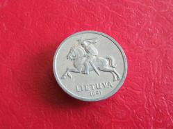 1 CENT 1991 LİTVANYA