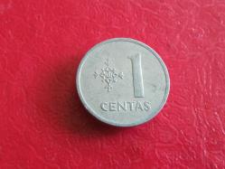 1 CENT 1991 LİTVANYA
