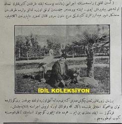 Osmanlıca Karagöz Mizah Dergisi-Gazetesi, Orijinal Dönem Basım, (Ottoman Magazine-Newspaper-Journal Illustré Cara-Gueuz) - 17 Mayıs 1909 - Sayı: 84 - Hicri: 27 Rebiülahir 1327 - Rumi: 4 Mayıs 1325 - II. Abdülhamit'in Hal Edilmesine Dair Karikatür: 