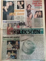 HAFTA SONU GAZETESİ - DOĞUM GÜNÜ HEDİYESİ (TURKİSH - NEWSPAPER) - TAM TAKIM 20 SAYFADIR - 16 EYLÜL 1998 - Sayı: 37 -Pınar Eliçe-Salih Güney-Hakkı Erkök-Barış Kocaoğlu-Mustafa Topaloğlu-Özlem Başmas-Gürsel Aksu-Orhan Gencebay-Ahmet Kaya-Fuat Güner-Özer Ahıska-Başak Yeğen-Yeşim Erçetin-Mustafa Doğan-Nükhet Duru-Özalp Birol-Metin Akpınar-Kemal Sunal-Zeki Alasya-Meral Orhonsay-Sinan Çetin-Süheyl Uygur-Behzat Uygur-Müslüm Gürses-Müjdat Gezen-Yalçın Dümer-Esra Balamir-Tekin Aral-Fevzi Tuna-Özlem Tekin-Gürbüz Söğütoğlu-Leman Sam-Kadir İnanır-Gülben Ergen-Salih Keçeci-Osman Yağmurdereli-Yasemin Zorlu-Kerim Tekin-Deniz Akkaya-Tuluyhan Uğurlu-Neslihan Yargıcı-Yüksel Şengül-Ayda Aksel-Gizem Özdilli-Sibel Can-Hülya Avşar-Hakan Ural-Arzu Yanardağ-Emrah-Safiye Soyman-Nadir-Gönül Yazar-Müjde Ar-Gazanfer Özcan-Amerh Akınar-Eylül Öztürk-Sensizler-Özlem Cura-Burak Kut-Meltem Cumbul-Sinan Çetin-Zerrin Özer-Alper Onal-Ebru Akel-Kenan Işık-Melek Baykal-Sevtap Parman-Mehmet Ali Alabora-Ebru Gündeş-Ömer Dura