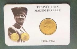 1990 100 Lira Kendi Özel Tanıtım Kitinde