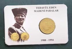 1988 100 Lira Kendi Özel Tanıtım Kitinde
