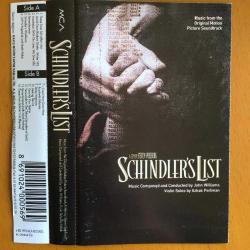 John Williams - Schindler's List (Original Motion Picture Soundtrack) / Turkey 1994 / Kaset / *Soundtrack*
