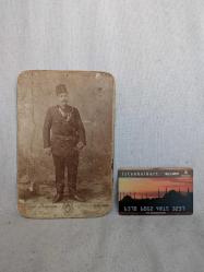 (No16) Madalyalar Donanımlı Osmanlı Subay Cabinet Photo