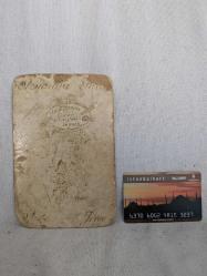 (No16) Madalyalar Donanımlı Osmanlı Subay Cabinet Photo