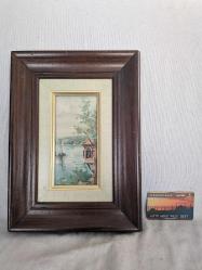 (No18) Şükrü Çağlayan İmzalı Sulu Boya