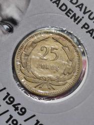 Cumhuriyet dönemi 1938 5 Kuruş-1956 Yılı 25 Kuruş-1974 Yılı 5 Kuruş