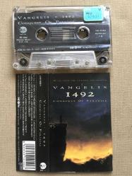 Vangelis - 1492 - Conquest Of Paradise (Music From The Original Soundtrack) / Turkey 1992 / Kaset / *Soundtrack*
