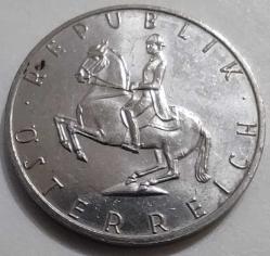 Avusturya 1995 5 Şilin - Çil - Lipizzaner Atı Temalı