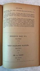 TÜRK DİLİ, AYLIK DİL VE YAZIN DERGİSİ - EYLÜL 1975 SAYI: 288 - SALAH BIRSEL: ZİYA OSMAN FOTOĞRAFÇIDA - HASAN EREN: KUL MUSTAFA'NIN BİR KOŞMASI ÜZERİNE - CAHİT ÖZTELLI: AŞIK ŞEVKİ - İSMET KEMAL KARADAYI: ÇAĞIMIZIN GÖZÜ, ÇAĞLARIN KANITIDIR - EMİN ÖZDEMİR: HALKLA BÜTÜNLEŞME (DEĞİNİLER-DÜZELTİLER) - FAZIL HÜSNÜ DAĞLARCA: KAZILAR - SEYFETTİN BAŞCILLAR: BURGAÇ - ALİ YÜCE: TELGRAF - MEHMET KARABULUT: ŞİİRLER (4 ŞİİR) - KERİM AYDIN ERDEM: GEZİ - ABDÜLKADİR BULUT: DOST - MAHMUT ALPTEKİN: DÜŞLER ÇARŞISI - ZÜHTÜ BAYAR: DÖRTLÜKLER - MEHMET GÜNER DEMİRAY: VEYSEL - MAHMUT TURGUT: UYANIŞ - ALİ FİLİZ: SEVGİNİN İÇİNDEN - İLHAN BERK: ŞİİR ÜSTÜNE I - TERİM SÖZLÜKLERİMİZDEN ÖRNEKLER IX - BATI KAYNAKLI SÖZCÜKLERE KARŞILIKLAR III - MUZAFFER HACIHASANOĞLU: OTOBÜSTE İKİ ÇOCUK - BURHAN GÜNEL: RAMSES'İN TORUNU - MUZAFFER UYGUNER: ÇILDIRLI AŞIK ŞENLİK - İSMAİL ALTINOK: SANAT TARİHİNİN TEMEL KAVRAMLARI-  TAM TAKIM EKSİKSİZ 80 SAYFA