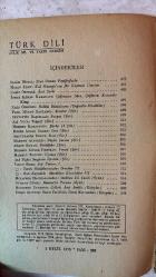 TÜRK DİLİ, AYLIK DİL VE YAZIN DERGİSİ - EYLÜL 1975 SAYI: 288 - SALAH BIRSEL: ZİYA OSMAN FOTOĞRAFÇIDA - HASAN EREN: KUL MUSTAFA'NIN BİR KOŞMASI ÜZERİNE - CAHİT ÖZTELLI: AŞIK ŞEVKİ - İSMET KEMAL KARADAYI: ÇAĞIMIZIN GÖZÜ, ÇAĞLARIN KANITIDIR - EMİN ÖZDEMİR: HALKLA BÜTÜNLEŞME (DEĞİNİLER-DÜZELTİLER) - FAZIL HÜSNÜ DAĞLARCA: KAZILAR - SEYFETTİN BAŞCILLAR: BURGAÇ - ALİ YÜCE: TELGRAF - MEHMET KARABULUT: ŞİİRLER (4 ŞİİR) - KERİM AYDIN ERDEM: GEZİ - ABDÜLKADİR BULUT: DOST - MAHMUT ALPTEKİN: DÜŞLER ÇARŞISI - ZÜHTÜ BAYAR: DÖRTLÜKLER - MEHMET GÜNER DEMİRAY: VEYSEL - MAHMUT TURGUT: UYANIŞ - ALİ FİLİZ: SEVGİNİN İÇİNDEN - İLHAN BERK: ŞİİR ÜSTÜNE I - TERİM SÖZLÜKLERİMİZDEN ÖRNEKLER IX - BATI KAYNAKLI SÖZCÜKLERE KARŞILIKLAR III - MUZAFFER HACIHASANOĞLU: OTOBÜSTE İKİ ÇOCUK - BURHAN GÜNEL: RAMSES'İN TORUNU - MUZAFFER UYGUNER: ÇILDIRLI AŞIK ŞENLİK - İSMAİL ALTINOK: SANAT TARİHİNİN TEMEL KAVRAMLARI-  TAM TAKIM EKSİKSİZ 80 SAYFA
