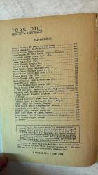 TÜRK DİLİ, AYLIK DİL VE YAZIN DERGİSİ - ARALIK 1976 SAYI: 303 - ERDOĞAN ALKAN: NİNİ - LÜTFİ ÖZKÖK: ZAMAN GÖLGESİNDE - SEDAT UMRAN: SERPİNTİLER - HİKMET İLAYDIN: BİR PROGRAM VE UYGULAMASI - HİKMET DİZDAROĞLU: DİVAN ŞİİRİNİ SEVDİRMEK - MEHMET SEYDA: ROMANCI GÜNLÜĞÜ - EMİN ÖZDEMİR: BİR ÖNERİ ÜZERİNE (DEĞİNİLER-DÜZELTİLER) - SABAHATTİN KUDRET AKSAL: GÜNLER - MEHMET SALIHOĞLU: HÜZÜN - GÜVEN TURAN: GEÇİŞ - AYHAN HÜNALP: KÖROĞLU - KERİM AYDIN ERDEM: KARA BULUT - FERİHA AKTAN: TÜM - NURAN HARIRI: BİSMİL - ŞEFİKA GÖRGÜLÜ: KAYGI TÜRKÜLERİ'NDEN - HENRI MICHAUX: PLUME - NECATİ CUMALI: ÇAKTI - MUZAFFER İZCÜ: YANGINDA İLK KURTARILACAK - O. ZEKİ ÖZTURANLI: HARMAN YERİNE KISA BAĞLANMIŞLAR - MUZAFFER UYGUNER: UNUTMA ONLARI - TUNCER UÇAROL: ALİ YÜCE'NİN ŞİİR KİTABI - AHMET UYSAL: CAN ARKADAŞ - SEVİM ŞENGİZ: ÖĞRENCİ KOMPOSİZYONLARI - ABDÜLKADİR BULUT: DİBEK - HÜSEYİN KILIÇ: YAKIN VE YAKİN - İSMET KÜR: ÖNEMLİ BİR KARAR - EROL YILMAZ: TÜRK DİL KURUMU VE HÜKÜMETLER - M. S. ONA -  TAM TAKIM EKSİKSİZ 80 SAYFA