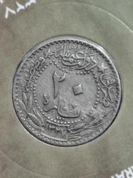 Sultan Reşat 1327/4 Nikel 20 Para