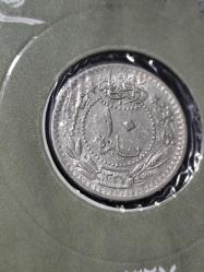 Sultan Reşat 1327/5 Nikel 10 Para Çil