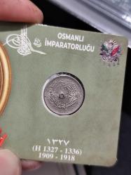 Sultan Reşat 1327/5 Nikel 5 para Çil