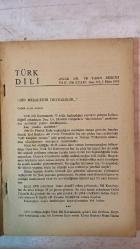 TÜRK DİLİ, AYLIK DİL VE YAZIN DERGİSİ - EKİM 1976 SAYI: 301 - ÖMER ASIM AKSOY: 