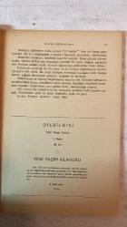TÜRK DİLİ, AYLIK DİL VE YAZIN DERGİSİ -  MAYIS 1976 SAYI: 296 - ÖMER ASIM AKSOY: ILIMLILIK DEVRİMCİLİKLE BAĞDAŞMAZ - MUSTAFA ŞERİF ONARAN: AYDEMİR'İN ÖLÜMÜ - BERKE VARDAR: SÖZCÜK ÜRETİMİNDE YENİ BİR AŞAMA - SAMİ N. ÖZERDİM: YANILTICILAR - ÖZER OZANKAYA: ÖZGÜRLEŞME ÇAĞINDA BAĞIMLILIK - CEMİL YENER: FUZULİ'DE İNSAN VE HOŞGÖRÜ - EMİN ÖZDEMİR: SÖZ VARLIĞIMIZ NASIL DEĞİŞİYOR (DEĞİNİLER-DÜZELTİLER) - FAZIL HÜSNÜ DAĞLARCA: YURTTAŞLIK YERYÜZÜNCE YURTTAŞLIK - MEHMED KEMAL: BİRLER SENİ - METİN ELOĞLU: VARIĞ - MEHMET SALIHOĞLU: BİTMEYEN TÜRKÜ - HALİL UYSAL: BİR YALNIZLIK TÜRKÜSÜ - İSMET KEMAL KARADAYI: GÖZLEM - ŞEVKİ ALTUÇ: OĞUL - CEVDET KUDRET: KARAGÖZ METİNLERİ III - NECATİ CUMALI: GENÇLİK BERBERİ - S. T. ULÇUGUR: KARANLIĞA KALMAK - SAFFET ÖZCAN: YİTİK ARAYAN ADAM - MUZAFFER UYGUNER: ELİF DİYE BİR TÜRKÜ - HİKMET DİZDAROĞLU: 