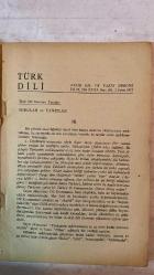 TÜRK DİLİ, AYLIK DİL VE YAZIN DERGİSİ -  ŞUBAT 1975 SAYI: 281  TDK : TÜRK DİL KURUMU ÜZERİNE SORULAR VE YANITLAR III - CAVİT ORHAN TÜTENGİL : 1730'LAR TÜRKÇESİNE TANIKLIK EDEN BİR YAPIT - SAMİ KARAÖREN : İSTEDİĞİMİZ GELİŞME - MEHMET H. DOĞAN : ELEŞTİRİ MEYDAN OKUYOR - DOĞAN KUBAN : TANIMINDA BİRLEŞEMEDİĞİMİZ ULUSAL KÜLTÜR ÜZERİNE - ŞEVKET SÜREYYA AYDEMİR : ÇANKAYA'DAKİ ELÇİMİZ - TAHSİN YÜCEL : MİLLİ SAVAŞ HİKÂYELERİ - SELİM İLERİ : YAKUP KADRİ'DE KONAK - AZİZ NESİN : KARAGÖZ'DEN GÜNÜMÜZDE YARARLANMAK - SEVDA ŞENER : BİR TİYATRO TANIMI - FAZIL HÜSNÜ DAĞLARCA : KARA YANSIMA - BERİN TAŞAN : MAYISIN YİRMİ İKİSİNDE - HİLMİ YAVUZ : SARI ANASTAS - MEHMET KARABULUT : TÜTÜN - İBRAHİM ZEKİ BURDURLU : BU SABAH - ŞEMSETTİN ÜNLÜ : DAR GEÇİTLERDE RAHVAN - MEHMET KIYAT : SABAH VURGUNU - ADNAN ONART : FELSEFEYİ KİM ÖĞRETİR? - MUSTAFA CANPOLAT : CAFEROĞLU'NUN ARDINDAN - TALİP APAYDIN : DIŞARDA KAR YAĞIYOR - ALİ PÜSKÜLLÜOĞLU : GÜNCEL SÖZLÜK II - AYHAN HÜNALP : DİRANAS'IN 