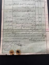 OSMANLI DÖNEM SAMSUN CANİK TAPUSU 1910