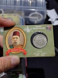 Sultan Reşat 1327/4 Nikel 40 Para Çil