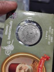 Sultan Reşat 1327/4 Nikel 40 Para Çil