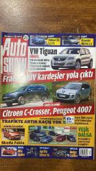 AUTO SHOW DERGİSİ - 3 TEMMUZ 2007 - SAYI: 27 - MEMBER OF GROUP - AUTO SHOW - TEST - GÜNCEL - SÜRÜŞ İZLENİMİ - KARŞILAŞTIRMA YEŞİL - GÜVENLİK - DALGA - ISSN 1300-5863 - EDİTÖR - TEM HİZMETLERİ - BU SAYIDAKİ OTOMOBİLLER - İÇİNDEKİLER - TEKNİK DANIŞMAN - İNCELEME - MAGAZİN - MOTOSİKLET - SPOR - BULMACA - KISA KISA - MERCEDES - SHELL RIMULA - GÜNCEL ALFA SPIDER - SUZUKI YOL YARDIM - BMW TASARIM ÖDÜLLERİ -  VOLVO - C70 2.5 T5 - VW - TIGUAN - HYUNDAI - MATRIX 1.5 - CITROEN - C-CROSSER - PEUGEOT - 4007 - HONDA - CIVIC HYBRID - CHEVROLET - REZZO AUTOGAS - FORD - C-MAX FLEXIFUEL - SKODA - FABIA - ALFA - SPIDER - OPEL - ZAFIRA CNG - APRILIA - SHIVER SL - TOYOTA - COROLLA VERSO D-CAT - BMW - HYDROGEN - VW - TOURAN 1.4 TSI - DODGE - CALIBER - MITSUBISHI - OUTLANDER - PLYMOUTH - BELVEDERE - RENAULT - MEGANE SEDAN - SAAB - 9-3 SPORTKOMBI - MINI - UNITED FESTİVAL - SHELBY - GT - FERRARI - FORMULA 1 -- 58 SAYFA - İdil Koleksiyon