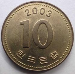 LOT.17 » Güney Kore 2003 10 Won Dabotap Tapınağı Temalı