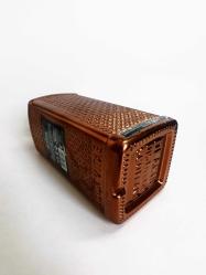 The Deacon Scotland Bakır Boya Kaplama Koleksiyonluk Boş Şişe