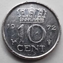 LOT.15 » Hollanda 1972 10 Cent Kraliçe Juliana Dönemi