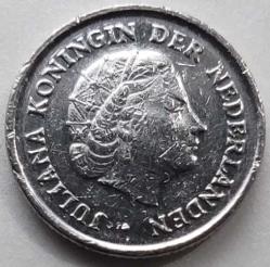 Hollanda 1972 10 Cent Kraliçe Juliana Dönemi