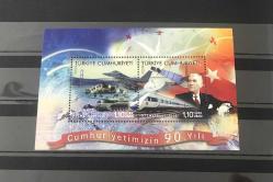 2013 CUMHURİYETİMİZİN 90.YILI ANMA BLOĞU  - KATALOG NO. B 119