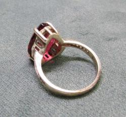 LAL KUVARS TaŞLı GÜMÜŞ KADIN YÜZÜĞÜ....