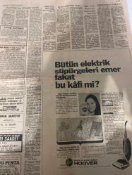 TERCÜMAN GAZETESİ - DOĞUM GÜNÜ HEDİYESİ (TURKISH NEWSPAPPER) - 29 ŞUBAT 1972 - SADECE DÖRT SAYFADIR -Aykan-İnönü-Suna San-Ulvi Yenal-Rauf Tamer-Züleyha Münif-Kemal Ilıcak-Ali Rıza Alan-Necip Kapanlı-Kemal Belgin-Halit Kıvanç-Benzollü tarım ilaçlarından da 41 vatandaşın öldüğü açıklandı-Benzol kullanmak şarta bağlanacak-Dışardaki işçi paraları yurda getirilecek-Yayınımız üzerine ilgililer harekete geçti ve-Yangın söndürme gemisi ilk tatbikatında denize su sıktı-Sıkıyönetim mahkemesi savcı ve hakimleri şahitlik yaptı-Mahkemeye hakaret eden beş avukat yargılandı-Diyarbakırda 10 ayda 1678 silah ele geçirildi-Büyük şehir büyük dert-Dünyayı değiştiren hafta-Bütün elektrik süpürgeleri emer fakat bu kâfi mi-Ali Rıza Alan için af ümidi doğdu-Beşiktaş şans G Saray futbolla yürüyor-Trabzon Kayseri maçında çifte doping yapıldı-Fenerbahçeyi yabancı eller kurtarıyor-Her horoz kendi çöplüğünde ötemiyor-Kocaelispor boksta Bursa İhtisası 8-1 yendi-Türkiye kupasında yarı Saner 4 gücü ile oynuyor-Haftanı