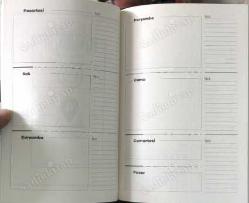 Süresiz Planlama Defteri - Kuş Bakışı