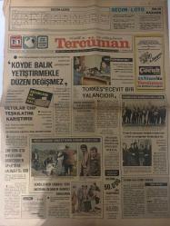 TERCÜMAN GAZETESİ - DOĞUM GÜNÜ HEDİYESİ (TURKISH NEWSPAPPER) - 21 NİSAN 1977 - SADECE DÖRT SAYFADIR -Ahmet Kabaklı-R.Oğuz Torkkan-Rauf Tamer-Nazlı Ilıcak-Mücahit Özyürek-Engin Göze-Salim Başol-Fatih Polatkan-Necmettin Erbakan-Bülent Ecevit-Alparslan Türkeş-Jimmy Carter-Ertan-Levend Çevik-Saadettin Çolcu-Vedat Zevdanlı-Halis Cebi-Kemal Ilıcak-Köyde Balık Yetiştirmekle Düzen Değişmez-Türkeş Ecevit Bir Yalancıdır-Vetolar CHP Teşkilatını Karıştırdı-Seçimlere 45 Gün Kaldı-Zambaksız Zambaklar Ülkesi-Sevgilisinin Sabıkalı Eski Dostunu Öldüren Kahveci Yakalandı-Yeşil Sandık Cinayetinin Esrarı Çözüldü-Sağ Sol Çatışması mı-Kara Solcu-Ah Şu Kelimeler-Beyazlara ve Renklilere OMO Temizliği Gerek-Zaruri Tüketim Maddelerinin Fiyatları Her Sabah Radyoda İllere Göre İlan Edilmelidir-Pakistan Tam Bir Anarşinin İçine Yuvarlanıyor-ABD Yunanistan’a 18 Fantom Uçağı Daha Veriyor-Akbank ve Akmen Sendikası Arasında Toplu İş Sözleşmesi İmzalandı-İşçi İş Adamı-Barnard Bir Hastaya İkinci Bir Kalp Taktı-Milli Birl