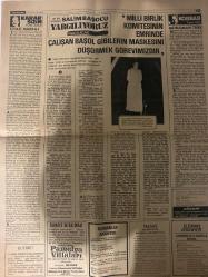 TERCÜMAN GAZETESİ - DOĞUM GÜNÜ HEDİYESİ (TURKISH NEWSPAPPER) - 21 NİSAN 1977 - SADECE DÖRT SAYFADIR -Ahmet Kabaklı-R.Oğuz Torkkan-Rauf Tamer-Nazlı Ilıcak-Mücahit Özyürek-Engin Göze-Salim Başol-Fatih Polatkan-Necmettin Erbakan-Bülent Ecevit-Alparslan Türkeş-Jimmy Carter-Ertan-Levend Çevik-Saadettin Çolcu-Vedat Zevdanlı-Halis Cebi-Kemal Ilıcak-Köyde Balık Yetiştirmekle Düzen Değişmez-Türkeş Ecevit Bir Yalancıdır-Vetolar CHP Teşkilatını Karıştırdı-Seçimlere 45 Gün Kaldı-Zambaksız Zambaklar Ülkesi-Sevgilisinin Sabıkalı Eski Dostunu Öldüren Kahveci Yakalandı-Yeşil Sandık Cinayetinin Esrarı Çözüldü-Sağ Sol Çatışması mı-Kara Solcu-Ah Şu Kelimeler-Beyazlara ve Renklilere OMO Temizliği Gerek-Zaruri Tüketim Maddelerinin Fiyatları Her Sabah Radyoda İllere Göre İlan Edilmelidir-Pakistan Tam Bir Anarşinin İçine Yuvarlanıyor-ABD Yunanistan’a 18 Fantom Uçağı Daha Veriyor-Akbank ve Akmen Sendikası Arasında Toplu İş Sözleşmesi İmzalandı-İşçi İş Adamı-Barnard Bir Hastaya İkinci Bir Kalp Taktı-Milli Birl