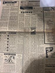 TERCÜMAN GAZETESİ - DOĞUM GÜNÜ HEDİYESİ (TURKISH NEWSPAPPER) - 2 KASIM 1972 - SADECE DÖRT SAYFADIR -Mustafa Karaer-Rauf Tamer-Zülleyha Münif-Şükrü Baban-Rıdvan Uysal-Hasan Bora-Murat Taşkın-Kara tren bu defa kara haber getirdi-Mototrenden dün de üç ceset çıkarıldı-Ölenler 50ye yaklaşıyor-Şahane bir konser ve 3 Anadol daha-Melen Ecevite hakaret etmedi-CHP Parti Meclisi bugün toplanıyor-Aruburun tekrar-Senato Başkanı seçildi-İstanbul Üniversitesi törenle Erzurum ve Ankara törenle açıldı-Bu defaki talihlilerimiz Maraş Akhisar ve Rizeden-Vatan Haini İhraç-Edirne-Özel teşebbüs yatırımları bakımından Edirne-Gelişme halindeki ülkelere ne şekilde yardım edilecek-Dış politika-Nükte-Uzak-Yıldızınız ne diyor-3 sual 3 cevap-Evlenmekte en büyük hata-Londraya haftada 4 direkt uçuş-İstanbuldan hareket 16.25-Londraya varış 18.00-Yunus Emre Divanı ilk kitap çıktı-Mersin Eskişehir Havagücünden beraberlik kopardı-Bursa Antalya Demirsporu 3-1 mağlup etti-Galatasaray ilk rauntta Orduyu 5-1 yendi-Beykoz Tra