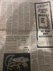 TERCÜMAN GAZETESİ - DOĞUM GÜNÜ HEDİYESİ (TURKISH NEWSPAPPER) - 2 KASIM 1972 - SADECE DÖRT SAYFADIR -Mustafa Karaer-Rauf Tamer-Zülleyha Münif-Şükrü Baban-Rıdvan Uysal-Hasan Bora-Murat Taşkın-Kara tren bu defa kara haber getirdi-Mototrenden dün de üç ceset çıkarıldı-Ölenler 50ye yaklaşıyor-Şahane bir konser ve 3 Anadol daha-Melen Ecevite hakaret etmedi-CHP Parti Meclisi bugün toplanıyor-Aruburun tekrar-Senato Başkanı seçildi-İstanbul Üniversitesi törenle Erzurum ve Ankara törenle açıldı-Bu defaki talihlilerimiz Maraş Akhisar ve Rizeden-Vatan Haini İhraç-Edirne-Özel teşebbüs yatırımları bakımından Edirne-Gelişme halindeki ülkelere ne şekilde yardım edilecek-Dış politika-Nükte-Uzak-Yıldızınız ne diyor-3 sual 3 cevap-Evlenmekte en büyük hata-Londraya haftada 4 direkt uçuş-İstanbuldan hareket 16.25-Londraya varış 18.00-Yunus Emre Divanı ilk kitap çıktı-Mersin Eskişehir Havagücünden beraberlik kopardı-Bursa Antalya Demirsporu 3-1 mağlup etti-Galatasaray ilk rauntta Orduyu 5-1 yendi-Beykoz Tra