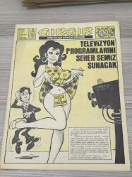 GIRGIR Mizah Dergisi Sayı 136 – Seher Semiz TRT Kapak – Koleksiyonluk Orijinal Sayı