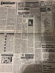 TERCÜMAN GAZETESİ - DOĞUM GÜNÜ HEDİYESİ (TURKISH NEWSPAPPER) - 14 NİSAN 1973 - SADECE DÖRT SAYFADIR -Süleyman Demirel-Bülent Ecevit-Suna San-Ali Rıza Alp-Rauf Tamer-Vural Savaş-Züleyha Münif-Aziz Ovalıoğlu-Kemal Turan-Refik Tagay-Sedat Taylan-Abdullah Malay-Fahri Şahimerden-Servet Şengün-Umut Taşkesen-Brian Birch-Talu Hükümet 1-2 gün içinde kurulabilir-Demirel Sıkıyönetim var diye seçimden vazgeçilemez-Cumhuriyetin 50 nci yılı için bir af tasarısı hazırlandı-AP CGP sanat koalisyonu Hüzzam makamında oldu-Korutürk ilk imzayı işçi meskenleri için attı-Banu Yurt dışına çocuk aldırmak için gittim-Milli eğitimimizde mecburi hizmet-Orhan Deniz’in ikinci bakanlığı-Sessiz istila-İyi günlere mi-Sözün kısası Buhran-En mühim-Milli piyango büyük bayram çekilişi 23 Nisanda-Bir Avrupa takımına karşı son yılların en farklı galibiyeti-En bilimsel ve yararlı antrenör Brian Birch-Beşiktaş Adana ile oynuyor-Milli takım İsviçre için 2 Mayısta kampa giriyor-Kayseride herşey şampiyonluk için-A Gücü PTT-Fener