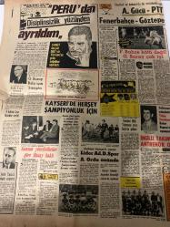 TERCÜMAN GAZETESİ - DOĞUM GÜNÜ HEDİYESİ (TURKISH NEWSPAPPER) - 14 NİSAN 1973 - SADECE DÖRT SAYFADIR -Süleyman Demirel-Bülent Ecevit-Suna San-Ali Rıza Alp-Rauf Tamer-Vural Savaş-Züleyha Münif-Aziz Ovalıoğlu-Kemal Turan-Refik Tagay-Sedat Taylan-Abdullah Malay-Fahri Şahimerden-Servet Şengün-Umut Taşkesen-Brian Birch-Talu Hükümet 1-2 gün içinde kurulabilir-Demirel Sıkıyönetim var diye seçimden vazgeçilemez-Cumhuriyetin 50 nci yılı için bir af tasarısı hazırlandı-AP CGP sanat koalisyonu Hüzzam makamında oldu-Korutürk ilk imzayı işçi meskenleri için attı-Banu Yurt dışına çocuk aldırmak için gittim-Milli eğitimimizde mecburi hizmet-Orhan Deniz’in ikinci bakanlığı-Sessiz istila-İyi günlere mi-Sözün kısası Buhran-En mühim-Milli piyango büyük bayram çekilişi 23 Nisanda-Bir Avrupa takımına karşı son yılların en farklı galibiyeti-En bilimsel ve yararlı antrenör Brian Birch-Beşiktaş Adana ile oynuyor-Milli takım İsviçre için 2 Mayısta kampa giriyor-Kayseride herşey şampiyonluk için-A Gücü PTT-Fener