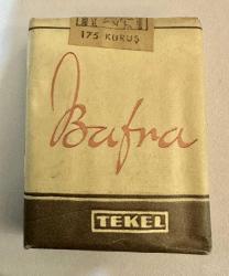 1960-1970 Dönemi Bafra sigara pakedi açılmamış dolu kolleksiyonluk ÇÇT 175 kuruş