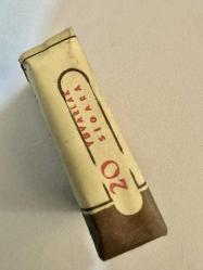 1960-1970 Dönemi Bafra sigara pakedi açılmamış dolu kolleksiyonluk ÇÇT 175 kuruş