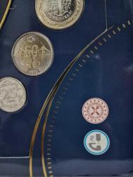 2022 Darphane Madeni   içinde  Hatıra Gümüş 1 Türk Lirası dahil orjinal Set