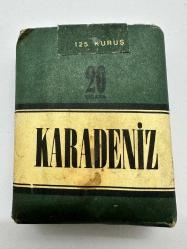 Eski Karadeniz Tekel midi sigara pakedi dolu açılmamış kolleksiyonluk iyi kondüsyon