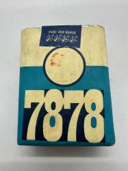 1978 İzmir Enternasyonal fuarı Tekel midi sigara pakedi dolu açılmamış kolleksiyonluk