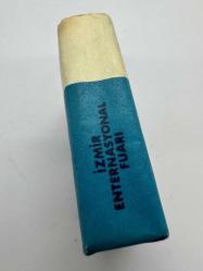 1978 İzmir Enternasyonal fuarı Tekel midi sigara pakedi dolu açılmamış kolleksiyonluk