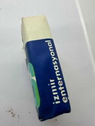 1976 İzmir Enternasyonal fuarı Tekel midi sigara pakedi dolu açılmamış kolleksiyonluk
